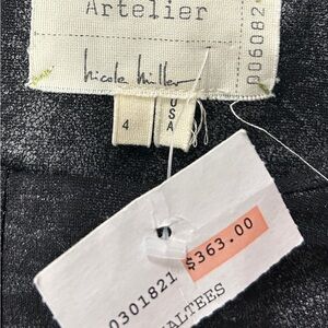 Nicole Miller Artelier Elegant Black Dress Size 4 Nightlife Date Night